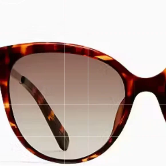 Gorgeous Kate Spade Sassari Havana Cat Eye Butterfly Sunglasses NWT - Picture 15 of 16